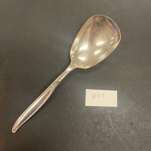 WM Rogers Large Sugar or Serving‎ Spoon Squarish Bowl ES7